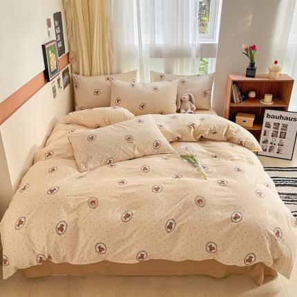 91家纺网 家纺一手货源 找家纺 左视觉 清新印花套件样片