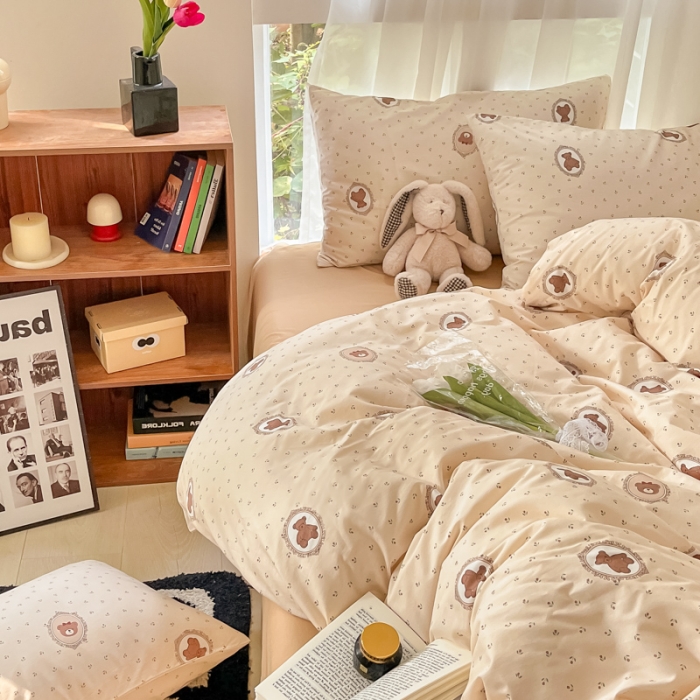 91家纺网 家纺一手货源 找家纺 左视觉 清新印花套件样片