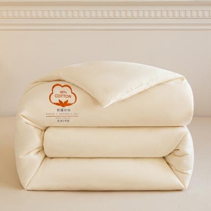 91家纺网 家纺一手货源 找家纺 鸣升家纺 新款华夫格二合一棉花子母被冬被被芯 奶白