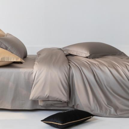 （总）轩和 2024新款140支埃及匹马棉纯色四件套床笠床单款5个尺寸不断货