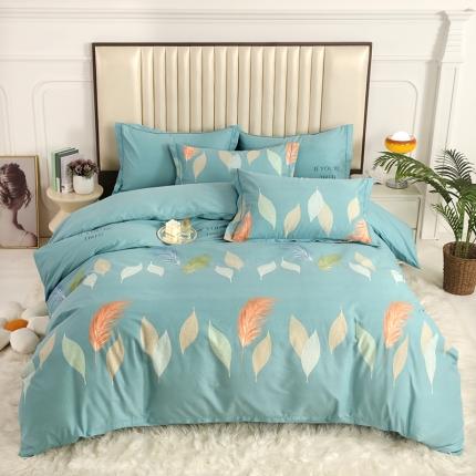 91家纺网 家纺一手货源 找家纺 （总）金纱玉纺家纺 2024新款加厚AB版四件套