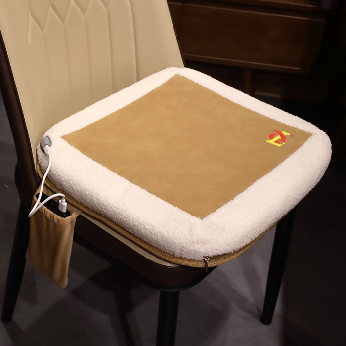 91家纺网 家纺一手货源 找家纺 新款记忆棉加热坐垫办公室用保暖发热坐垫卡通海绵垫定做椅子垫沙发垫