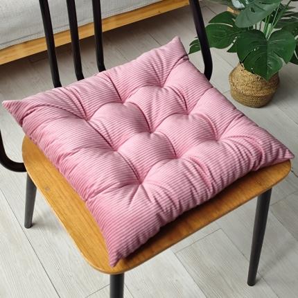 91家纺网 家纺一手货源 找家纺 方款条绒绑带坐垫灯芯绒椅子垫沙发垫定制屁垫