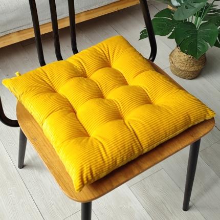 91家纺网 家纺一手货源 找家纺 方款条绒绑带坐垫灯芯绒椅子垫沙发垫定制屁垫