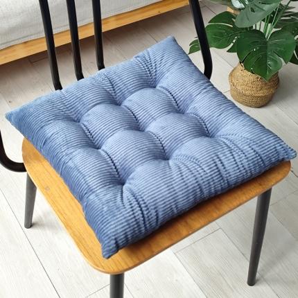 91家纺网 家纺一手货源 找家纺 方款条绒绑带坐垫灯芯绒椅子垫沙发垫定制屁垫