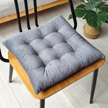 91家纺网 家纺一手货源 找家纺 方款条绒绑带坐垫灯芯绒椅子垫沙发垫定制屁垫