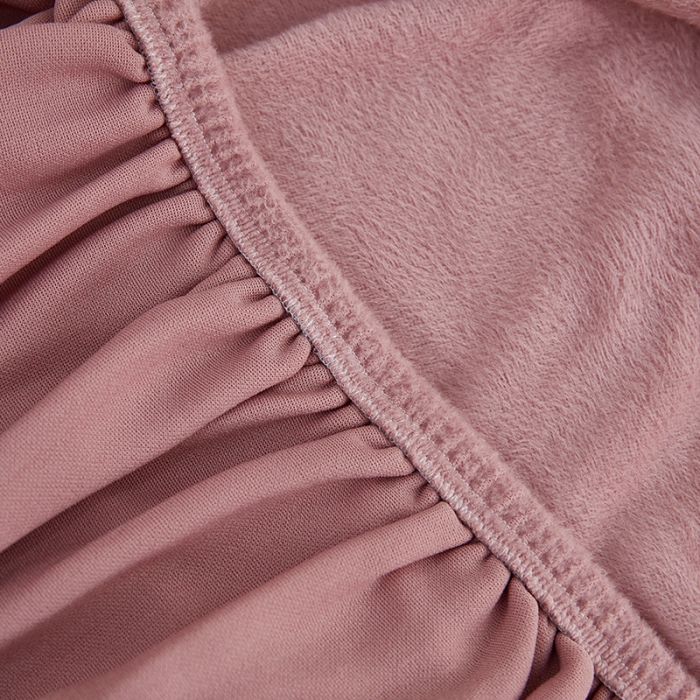 91家纺网 家纺一手货源 找家纺 （总）丝绮鹿 2023新款毛绒纯色沙发套贵妃位图