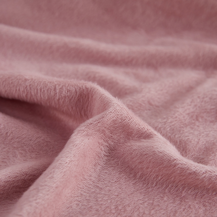 91家纺网 家纺一手货源 找家纺 丝绮鹿 2023新款毛绒纯色沙发套贵妃位图 粉色-毛绒款