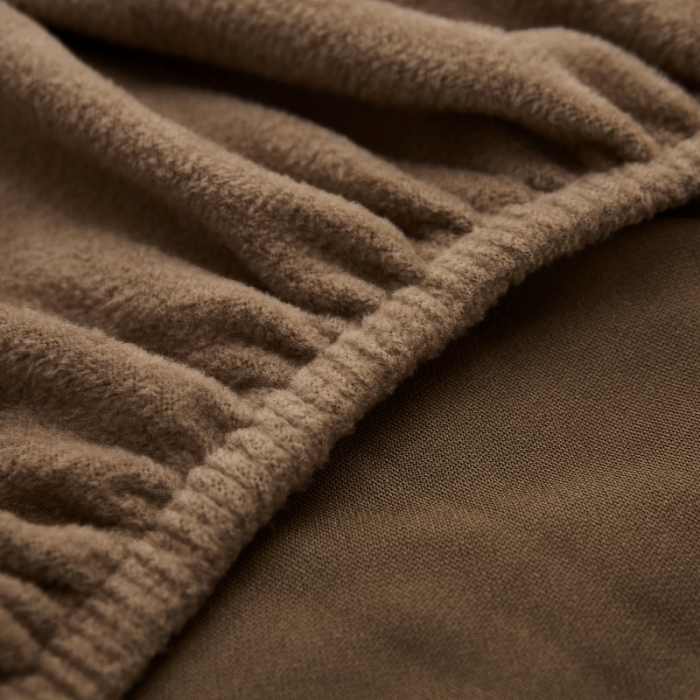 91家纺网 家纺一手货源 找家纺 丝绮鹿 2023新款毛绒纯色沙发套贵妃位图 驼色-毛绒款