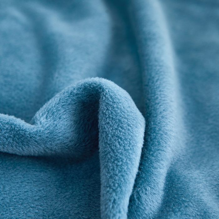 91家纺网 家纺一手货源 找家纺 丝绮鹿 2023新款毛绒纯色椅套拉链款 灰蓝