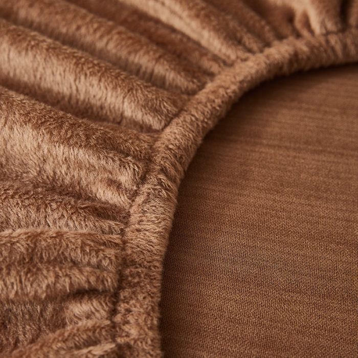 91家纺网 家纺一手货源 找家纺 （总）丝绮鹿 2023新款毛绒纯色椅子套（松紧款）