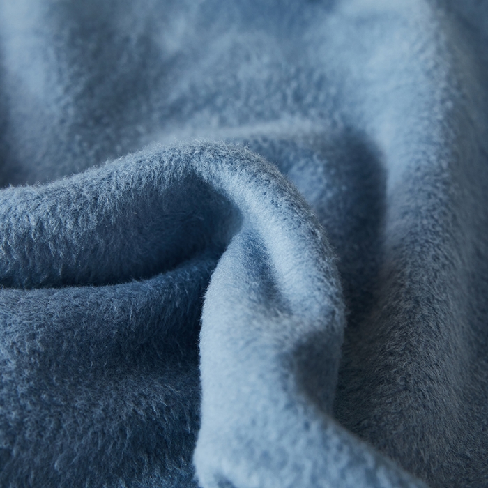 91家纺网 家纺一手货源 找家纺 丝绮鹿 2023新款毛绒纯色椅子套（松紧款） 蓝灰