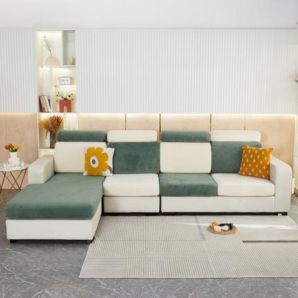 91家纺网 家纺一手货源 找家纺 （总）丝绮鹿 2023新款毛绒纯色毛绒坐垫套