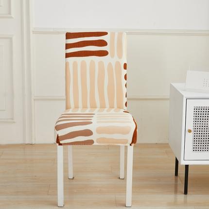 91家纺网 家纺一手货源 找家纺 (总) 丝绮鹿 2023新款针织柔肤格椅子套松紧款