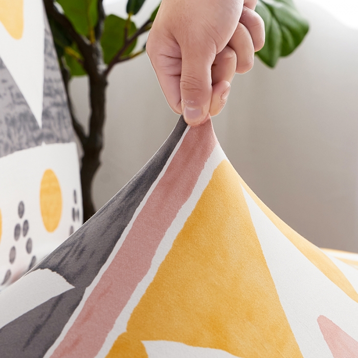 91家纺网 家纺一手货源 找家纺 丝绮鹿 2023新款牛奶丝沙发床套（裙边款） 米亚