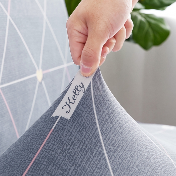 91家纺网 家纺一手货源 找家纺 丝绮鹿 2023新款牛奶丝沙发床套（裙边款） 情书