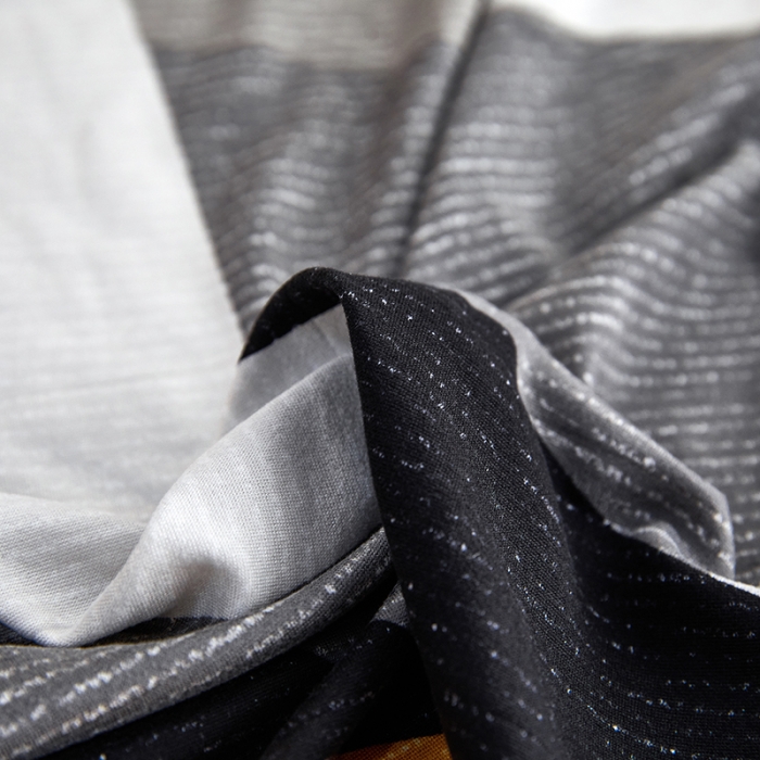 91家纺网 家纺一手货源 找家纺 丝绮鹿 2023新款牛奶丝沙发套贵妃图（裙边款） 几何碎片