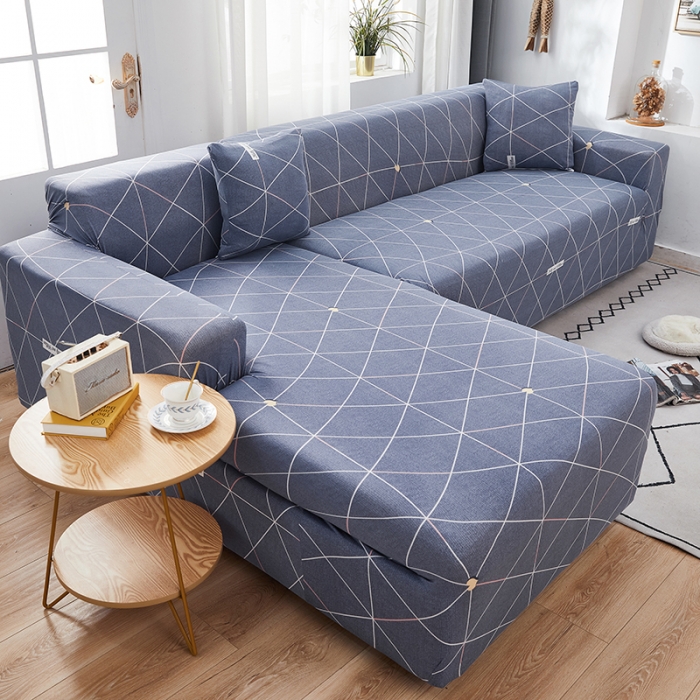 91家纺网 家纺一手货源 找家纺 丝绮鹿 2023新款牛奶丝沙发套贵妃图（松紧款） 情书