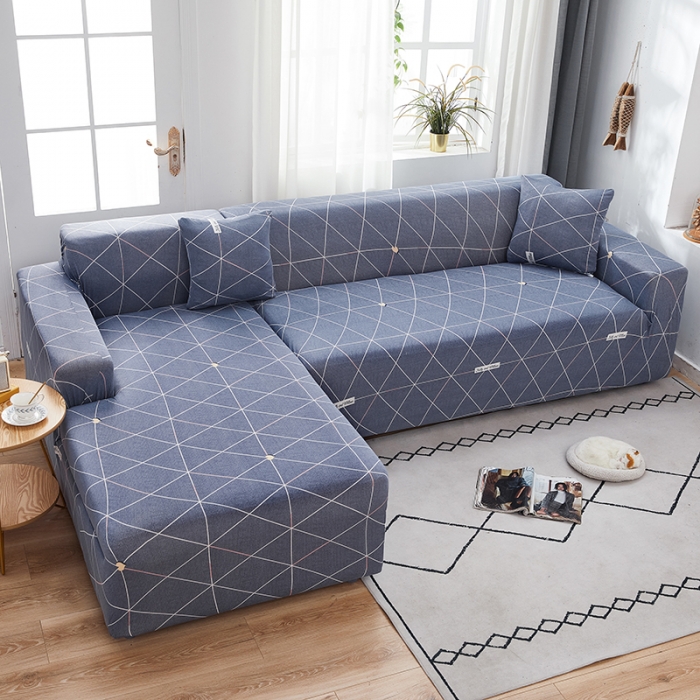 91家纺网 家纺一手货源 找家纺 丝绮鹿 2023新款牛奶丝沙发套贵妃图（松紧款） 情书