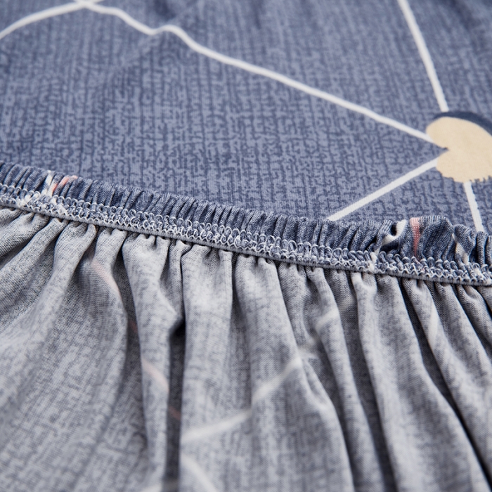 91家纺网 家纺一手货源 找家纺 丝绮鹿 2023新款牛奶丝沙发套贵妃图（松紧款） 情书