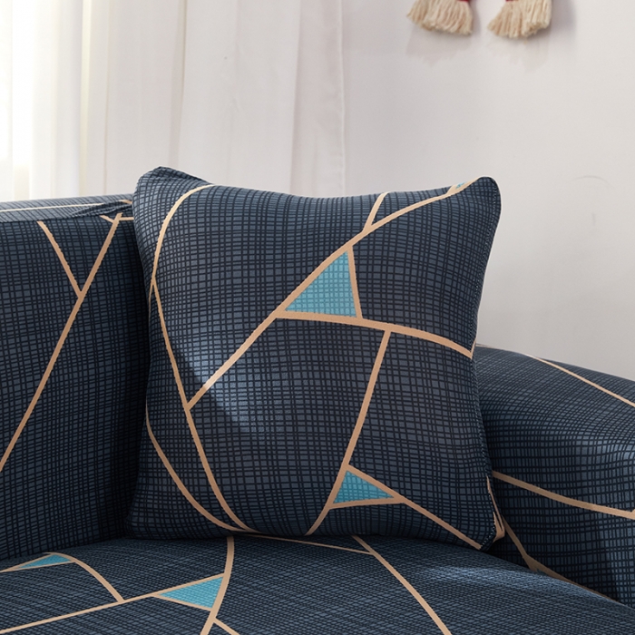 91家纺网 家纺一手货源 找家纺 丝绮鹿 2023新款牛奶丝沙发套贵妃图（松紧款） 时尚空间