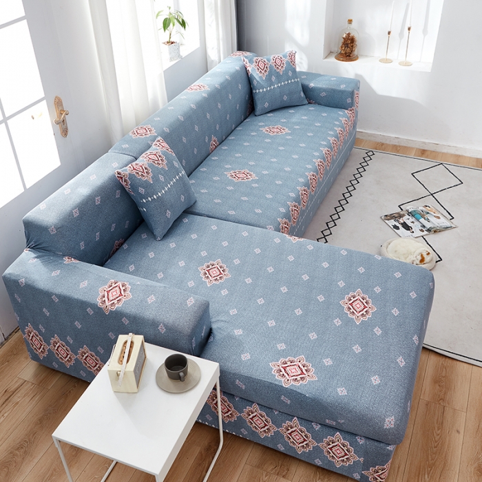 91家纺网 家纺一手货源 找家纺 丝绮鹿 2023新款牛奶丝沙发套贵妃图（松紧款） 岁月静好