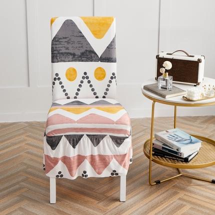 91家纺网 家纺一手货源 找家纺 (总) 丝绮鹿 2023新款牛奶丝椅子套（裙边款）