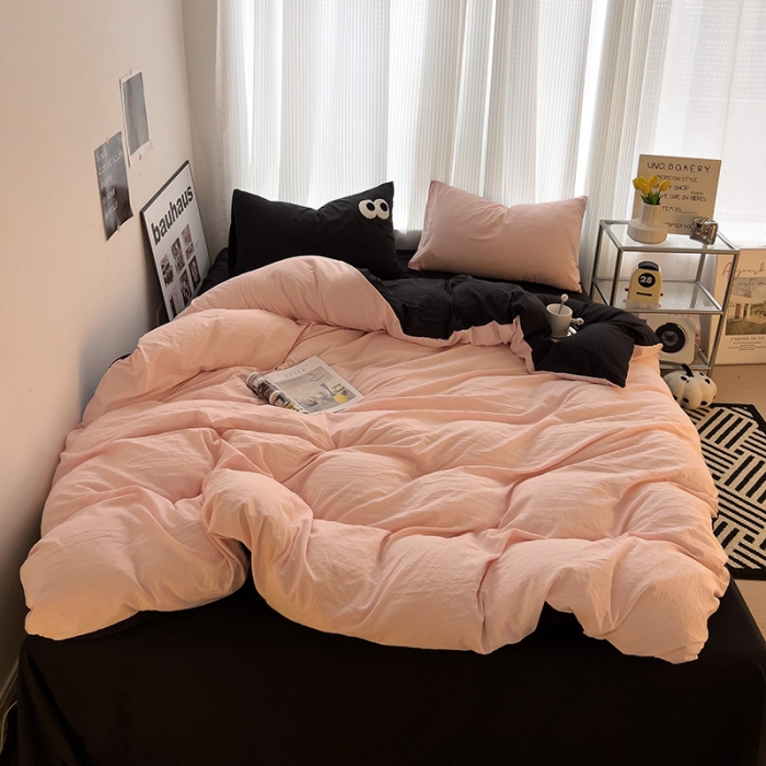 91家纺网 家纺一手货源 找家纺 (总)  优色良品 2023新款大眼毛巾绣系列四件套