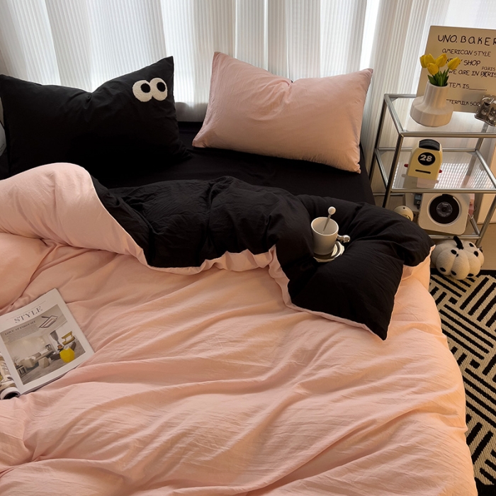 91家纺网 家纺一手货源 找家纺 (总)  优色良品 2023新款大眼毛巾绣系列四件套