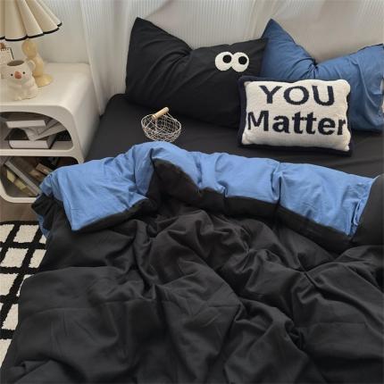 91家纺网 家纺一手货源 找家纺 (总) 优色良品 2023新款大眼毛巾绣系列四件套