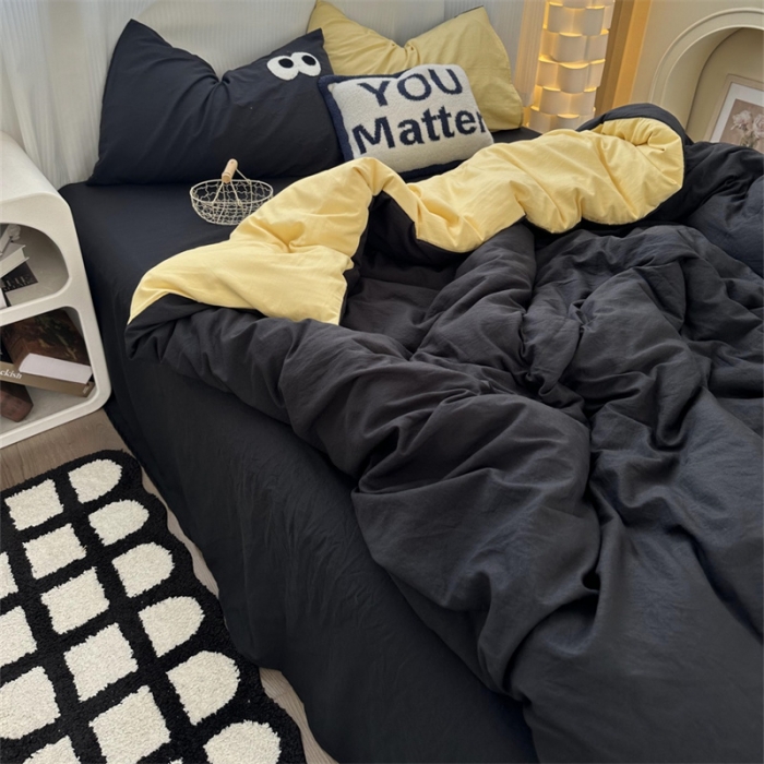 91家纺网 家纺一手货源 找家纺 (总) 优色良品 2023新款大眼毛巾绣系列四件套