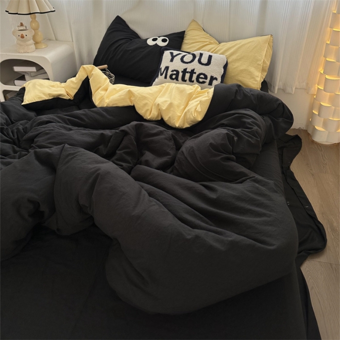 91家纺网 家纺一手货源 找家纺 (总) 优色良品 2023新款大眼毛巾绣系列四件套