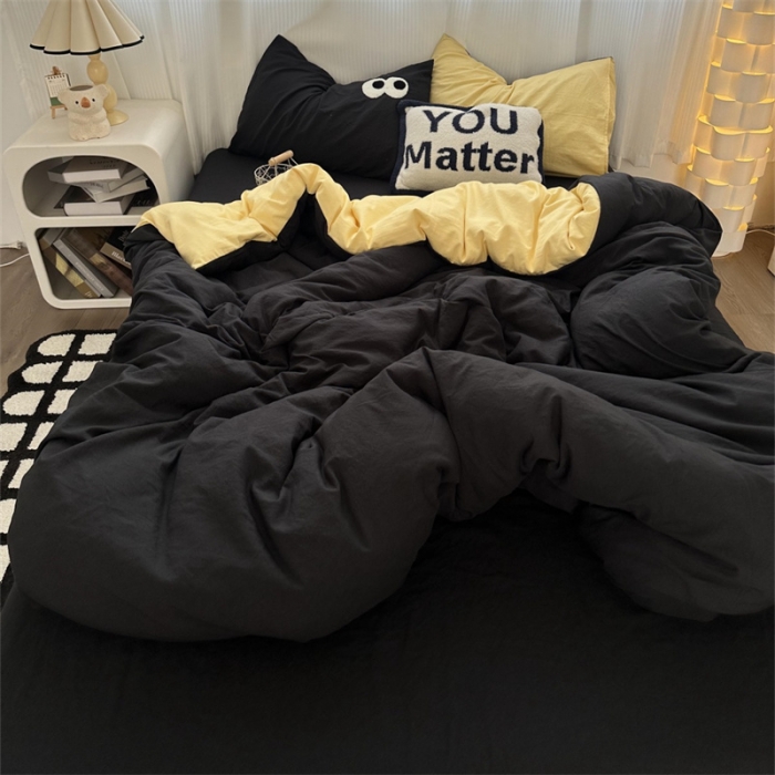 91家纺网 家纺一手货源 找家纺 (总) 优色良品 2023新款大眼毛巾绣系列四件套