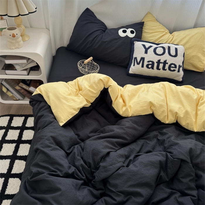 91家纺网 家纺一手货源 找家纺 (总) 优色良品 2023新款大眼毛巾绣系列四件套