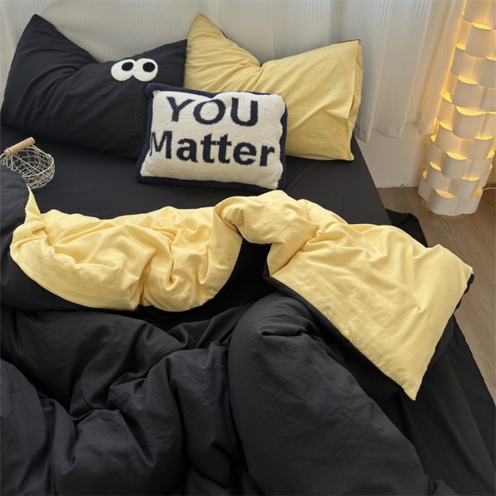 91家纺网 家纺一手货源 找家纺 (总) 优色良品 2023新款大眼毛巾绣系列四件套