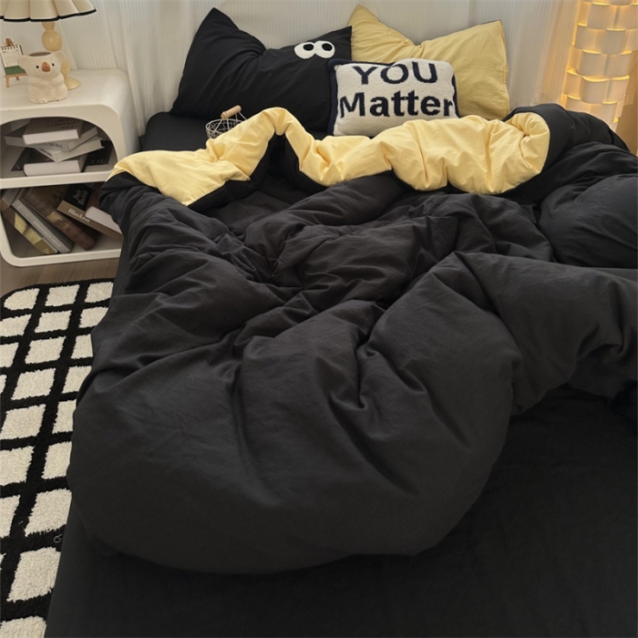 91家纺网 家纺一手货源 找家纺 (总) 优色良品 2023新款大眼毛巾绣系列四件套