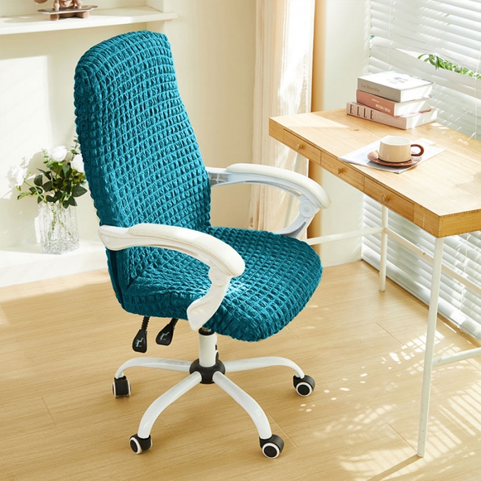 91家纺网 家纺一手货源 找家纺 （总）丝绮鹿 2023新款爆米花拉链款椅子套