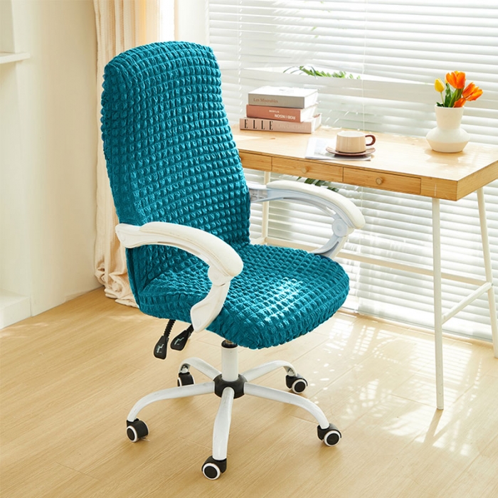 91家纺网 家纺一手货源 找家纺 （总）丝绮鹿 2023新款爆米花拉链款椅子套