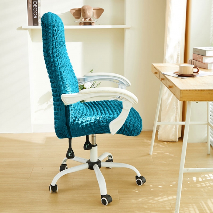 91家纺网 家纺一手货源 找家纺 （总）丝绮鹿 2023新款爆米花拉链款椅子套