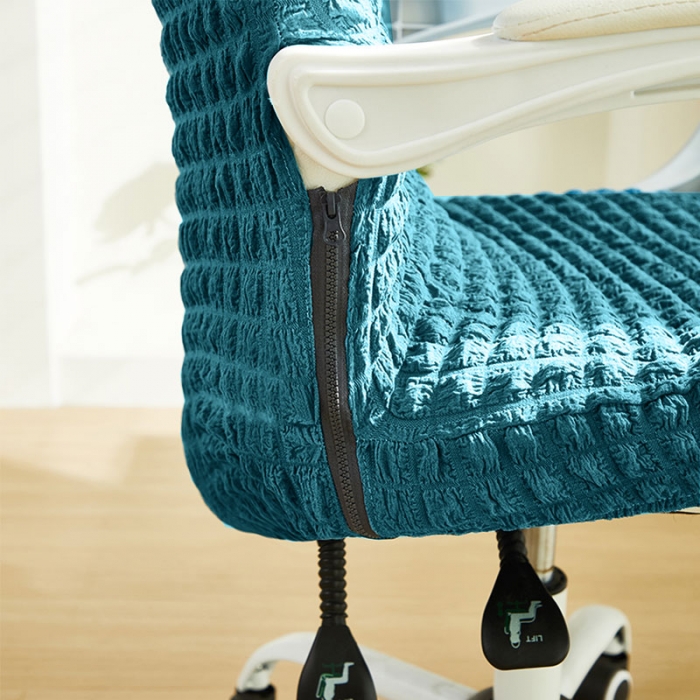 91家纺网 家纺一手货源 找家纺 （总）丝绮鹿 2023新款爆米花拉链款椅子套