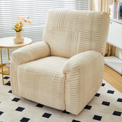 91家纺网 家纺一手货源 找家纺 （总）丝绮鹿 2023新款提花绒芝华士沙发套（幸福）