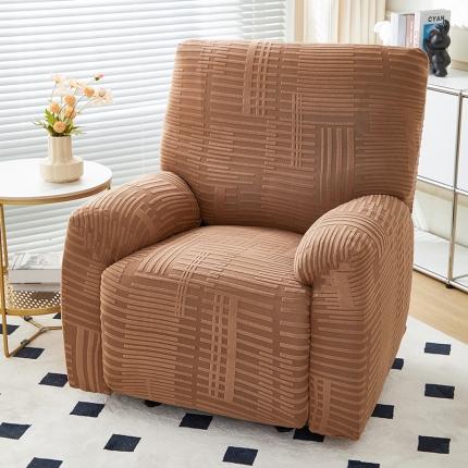 91家纺网 家纺一手货源 找家纺 （总）丝绮鹿 2023新款提花绒芝华士沙发套（幸福）