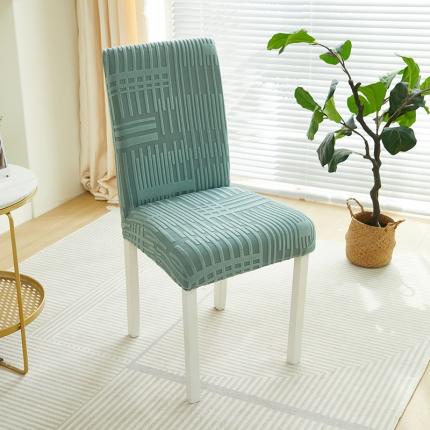 91家纺网 家纺一手货源 找家纺 （总）丝绮鹿 2023新款提花绒椅子套松紧款（幸福）