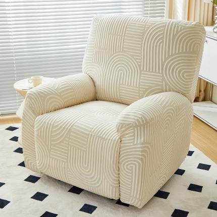 91家纺网 家纺一手货源 找家纺 （总）丝绮鹿 2023新款提花绒芝华士沙发套（圆满）