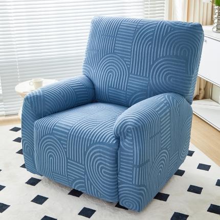 91家纺网 家纺一手货源 找家纺 （总）丝绮鹿 2023新款提花绒芝华士沙发套（圆满）