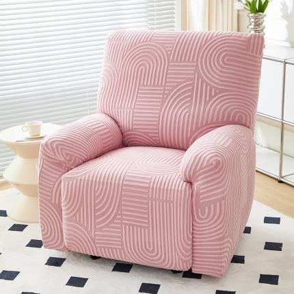 91家纺网 家纺一手货源 找家纺 （总）丝绮鹿 2023新款提花绒芝华士沙发套（圆满）