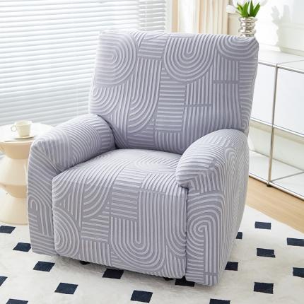 91家纺网 家纺一手货源 找家纺 （总）丝绮鹿 2023新款提花绒芝华士沙发套（圆满）