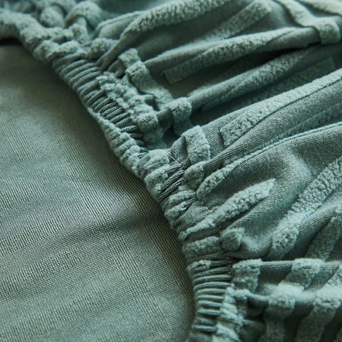 91家纺网 家纺一手货源 找家纺 丝绮鹿 2023新款椅子套松紧款（圆满） 圆满-清雅绿