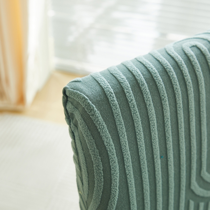 91家纺网 家纺一手货源 找家纺 丝绮鹿 2023新款椅子套松紧款（圆满） 圆满-清雅绿