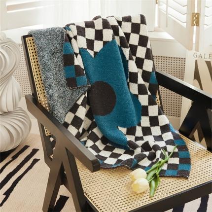 91家纺网 家纺一手货源 找家纺 (总) 暖绵绵 2025新款半边绒毛毯-艾莎